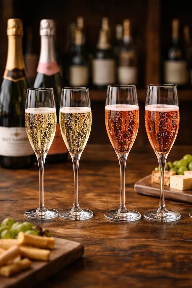 Champagneprovningar i Stockholm – från Brut Nature till Rosé
